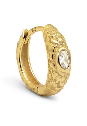 ORGANIC RIVER - Orecchino singolo - gold-coloured