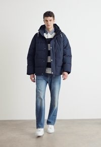 GANT JACKET - Dunjakker - evening blue