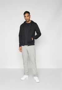 Champion ICONS TONAL FULL ZIP HOODIE - Zip-up sweatshirt - black
