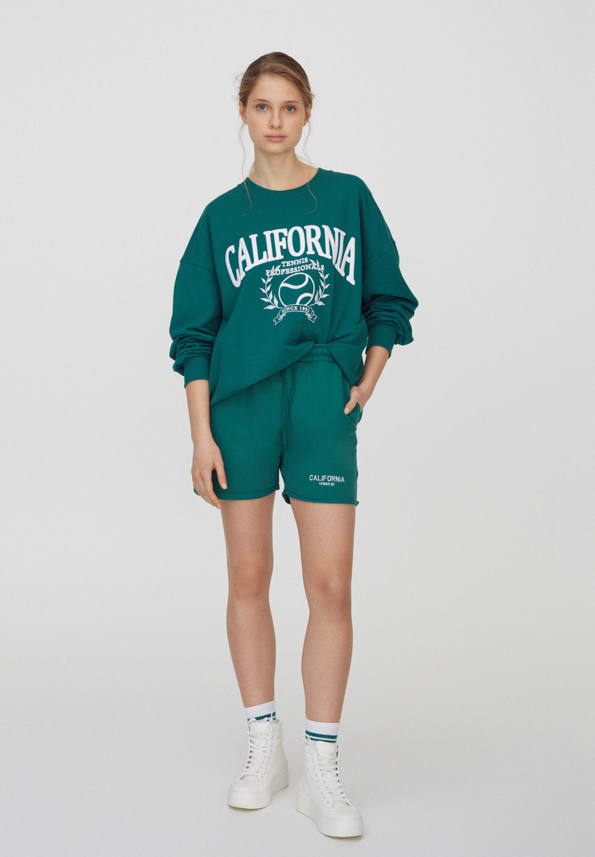 PULL\u0026BEAR Shorts - green/verde - Zalando.it