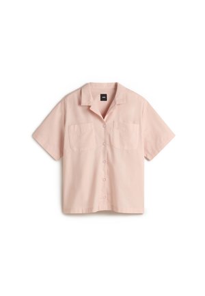 CASSIDY CAMP SHIRT - Button-down blouse - sepia rose