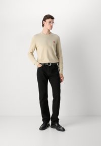 HUGO SAN CASSIUS - Strickpullover - open beige