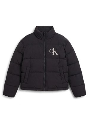 Calvin Klein Jeans, MATTE PATCH LOGO PUFFER - Μπουφάν με πούπουλα - black