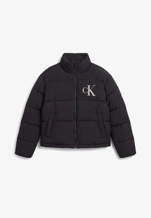 Calvin Klein Jeans, MATTE PATCH LOGO PUFFER - Μπουφάν με πούπουλα - black