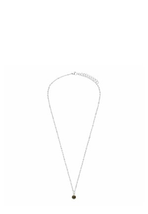 Halskette - silver-coloured/light green-august