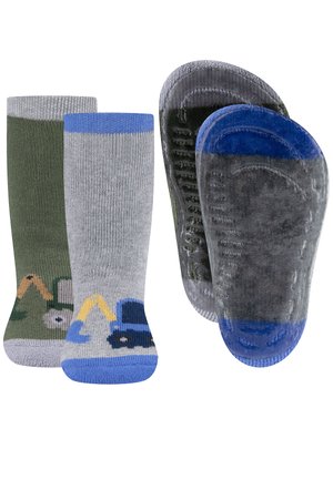 HOMESOCKS CAR 2 PACK UNISEX - Strømper - oliv