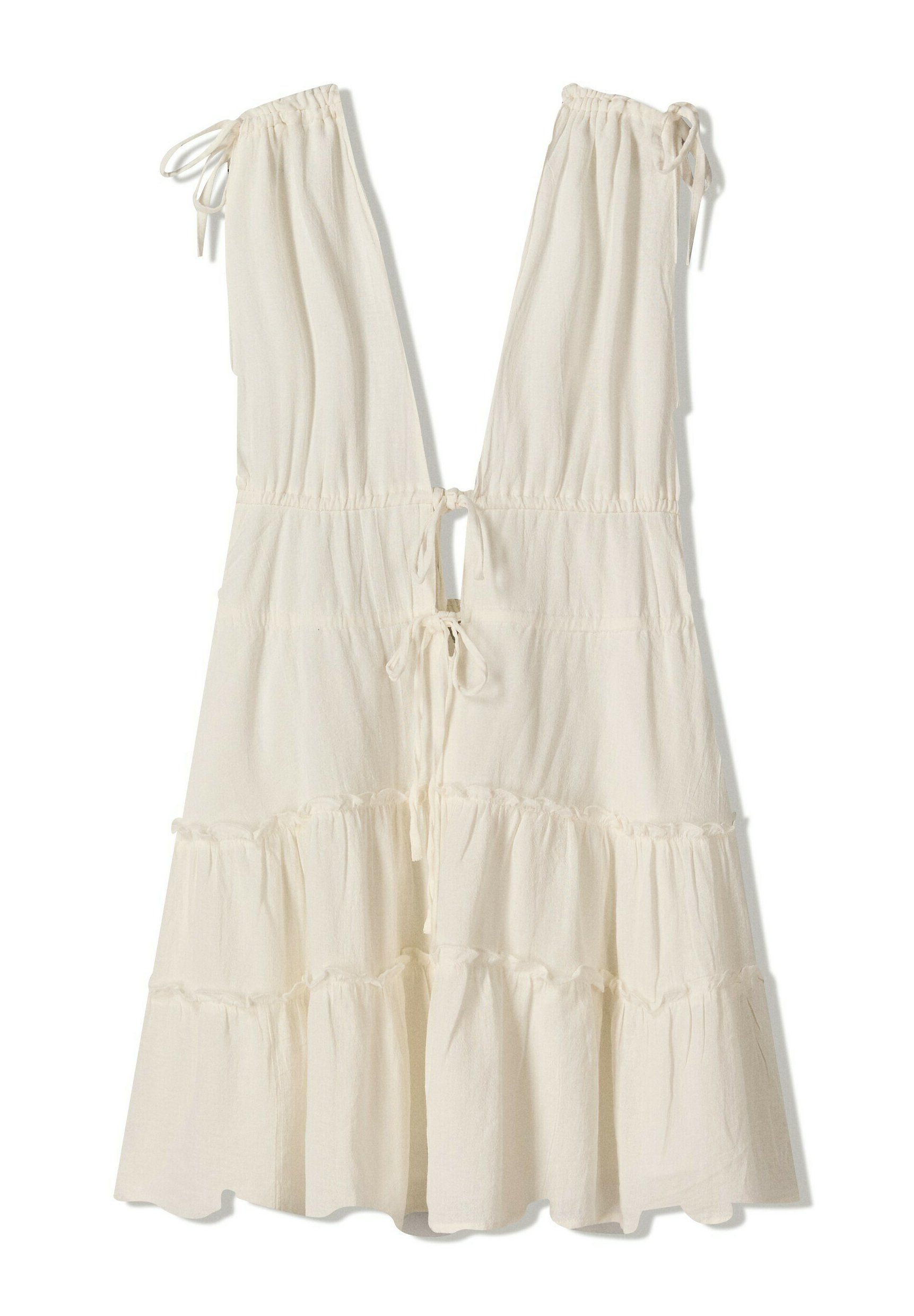 Ruffled Detail Dress