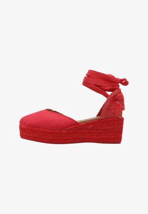 Viguera Zapatos de salón con cordones - red