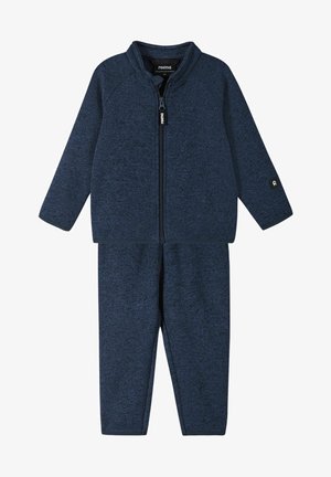 Reima 2TLG - SET TAHTO - Zip-up sweatshirt - jeans blue