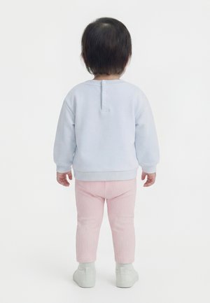 NEWBORN TROUSERS SET - Φούτερ - white   pink