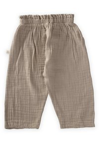 Cigit MUSLIN - Tracksuit bottoms - taupe
