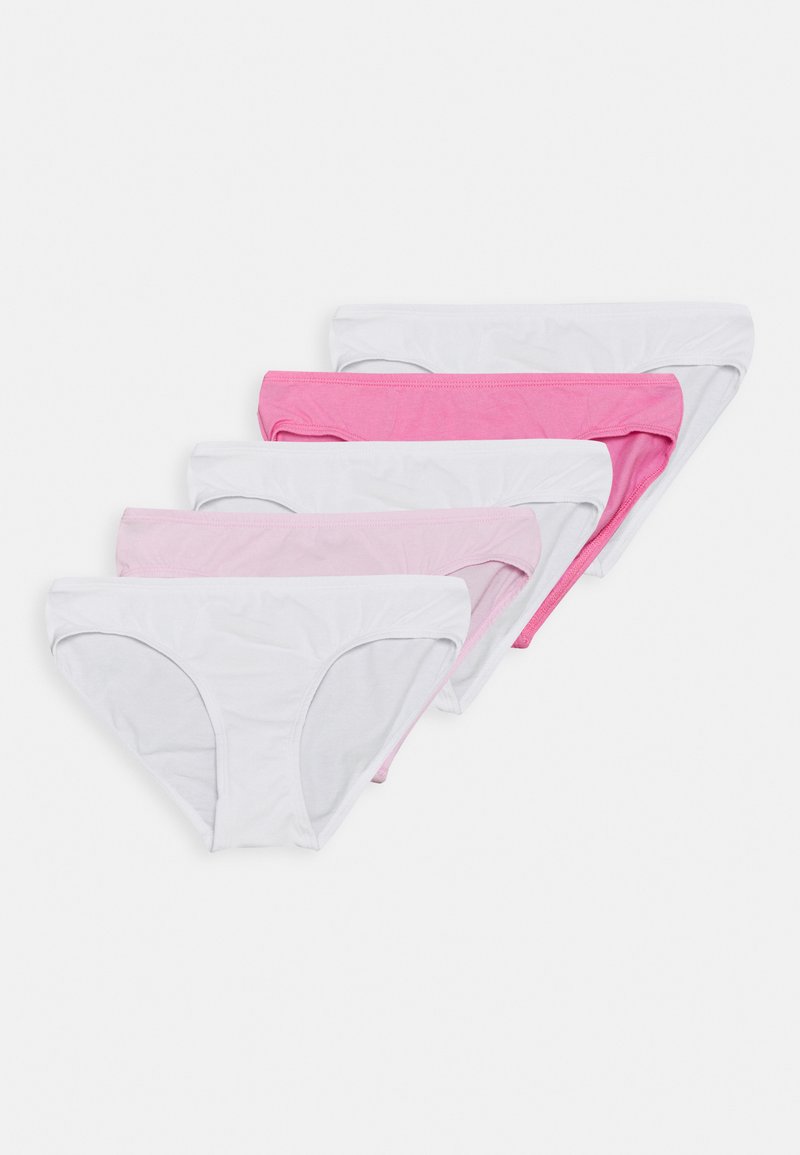 Kinder Wäsche | Schiesser ORGANIC COTTON KIDS 5 PACK Slip white/rose/weiß - WK82373 Kinder Wäsche | Schiesser ORGANIC COTTON KIDS 5 PACK Slip white/rose/weiß - WK82373