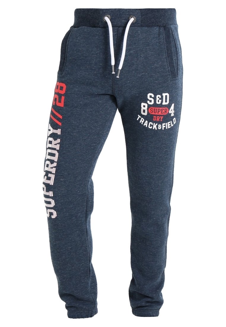 Pantalon Jogger Superdry – Homme – Bleu – Taille S – Gym & Training
