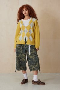 BDG Urban Outfitters DETROIT CUT OFF - Šortai - khaki