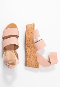 Steven New York KEASHA - Platform sandals - blush