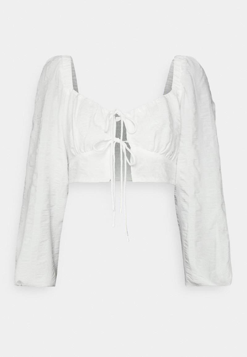Gina Tricot Petite Blouse wit