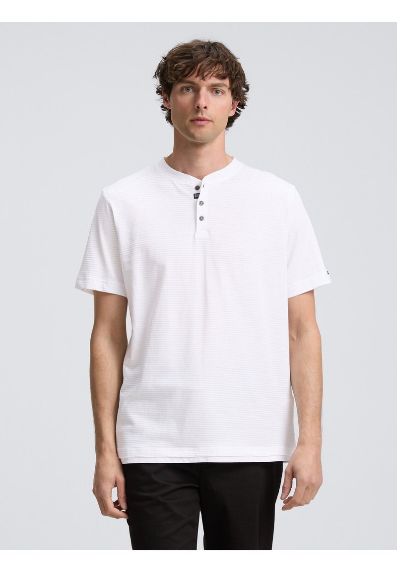 Tom Tailor Shirt per donna Henley XL, blu chiaro | OTTO'S
