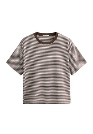 OYSHO, T-shirt imprimé - chocolate