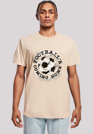 Print T-shirt - sand