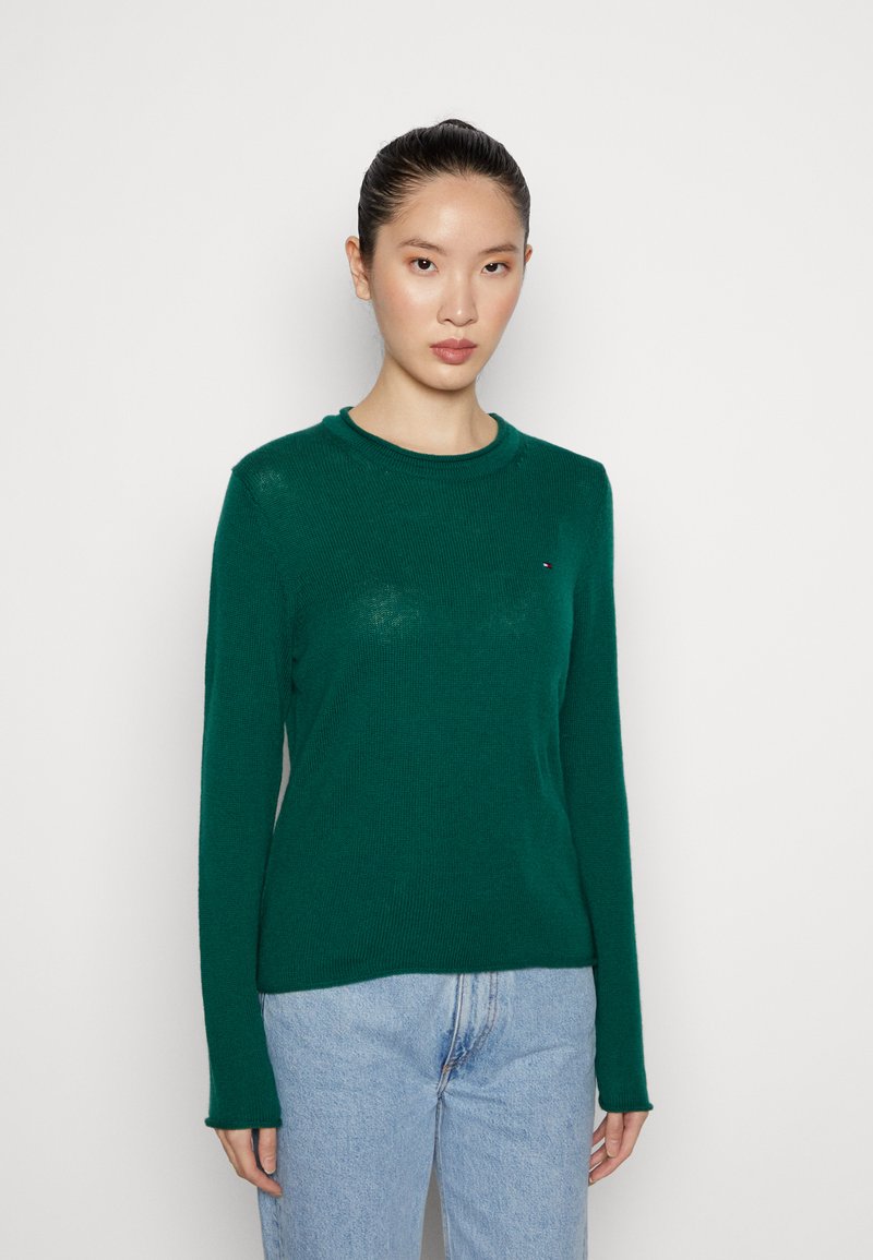 Tommy Hilfiger Strikkegenser Prep Green gr nn Zalando no tommy-hilfiger-strikkegenser-prep-green-gr-nn-zalando-no