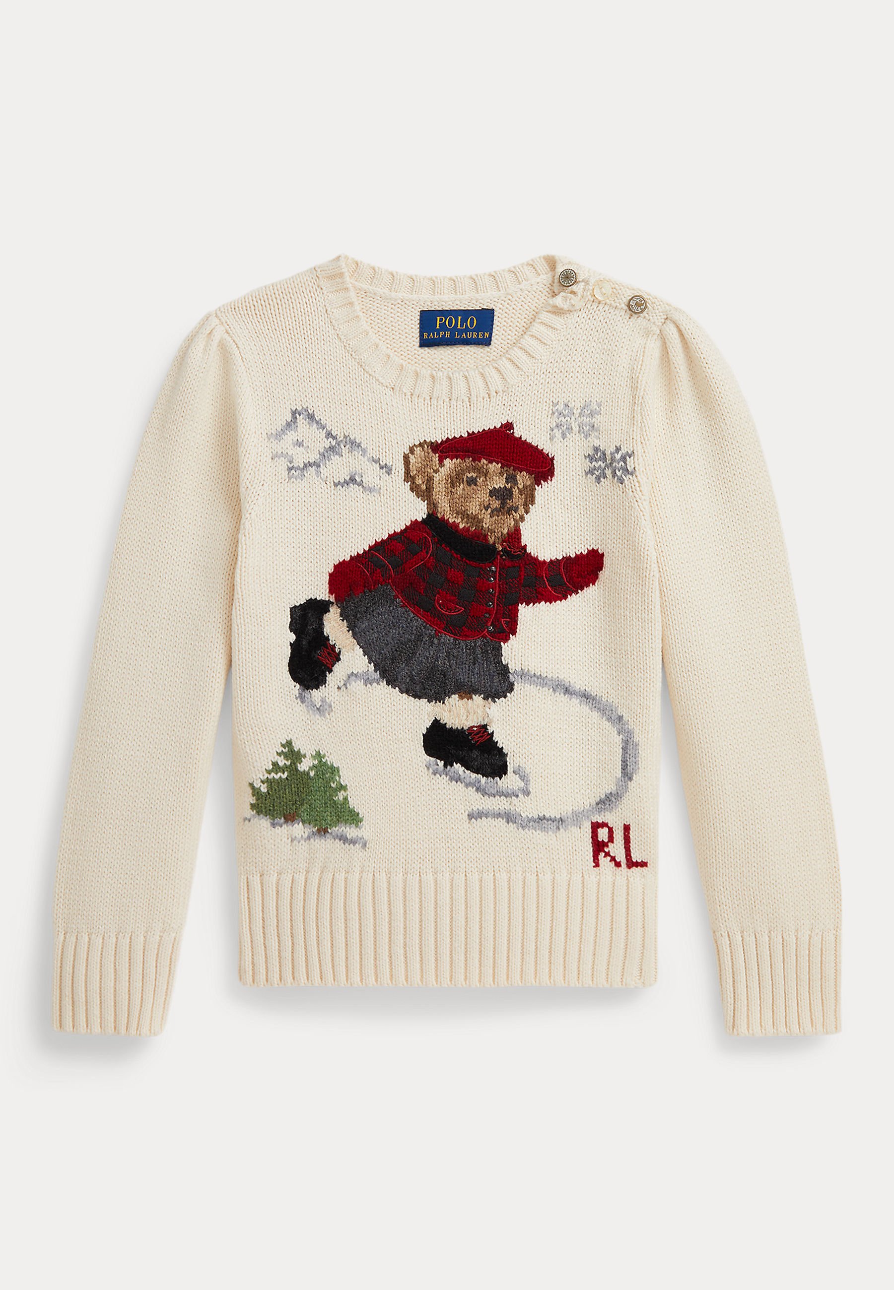 Polo Ralph Lauren POLO BEAR CREWNECK SWEATER Strickpullover
