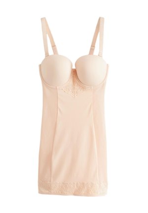 Next, DD+ FIRM TUMMY CONTROL LIGHTLY PADDED LACE SLIP - Shapewear - nude