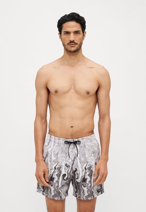 Swimming shorts - off white/grey