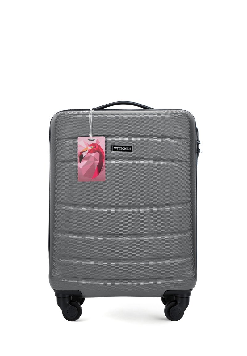 WITTCHEN SMALL SUITCASE WITH LUGGAGE TAG FROM ABS - Trolley - grey