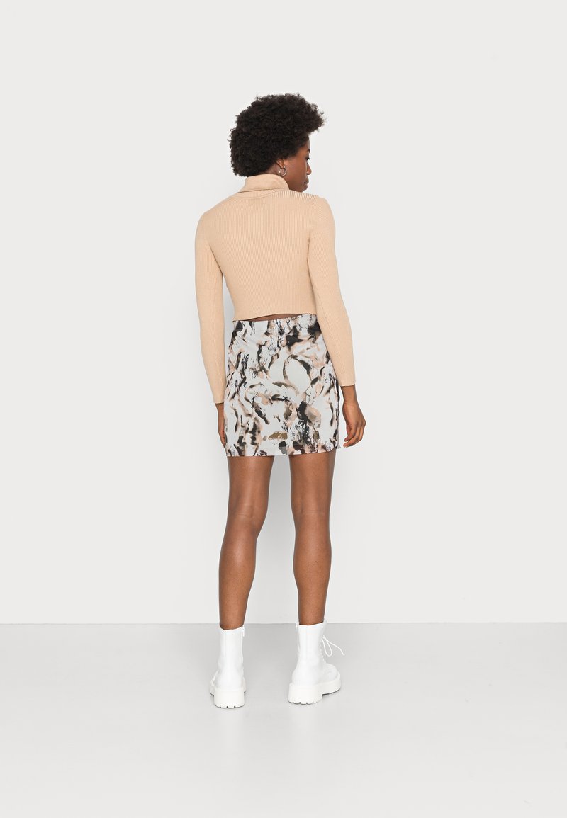 Damen Jeansröcke | Noisy May NMALMA SKIRT Minirock hazelnut/watermarble/taupe - XZ59804 Damen Jeansröcke | Noisy May NMALMA SKIRT Minirock hazelnut/watermarble/taupe - XZ59804
