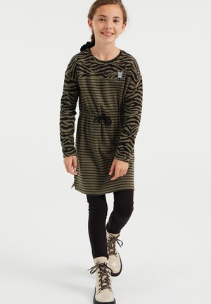 Jurk - army green