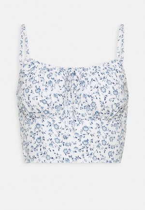 TIE BARE - Blouse - white