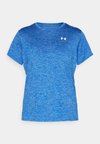 TECH TWIST - Spordi T-särk - tech blue/white