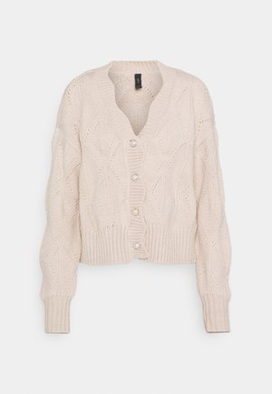 YASVINA CARDIGAN - Kardigan - whisper pink