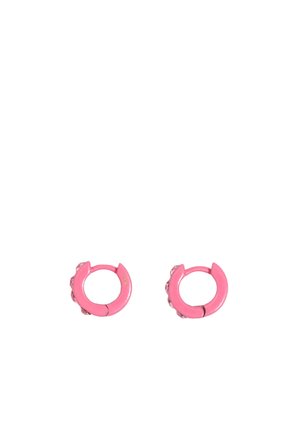 MINI ARO CRISTALES - Pendientes - rosa claro