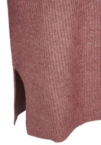 Zizzi Pletené šaty - rose brown melange