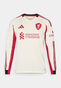 adidas Performance LIVERPOOL FC 25/26 LONG SLEEVE AWAY JERSEY - Article de supporter d'équipe de club - white