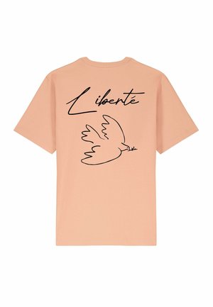 LIBERTE UNISEX HEAVYWEIGHT TEE 25 - Print T-shirt - light pink