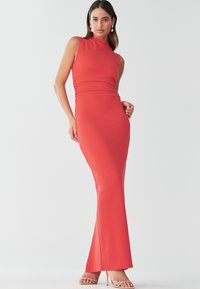 LANA - Jerseykjole - coral