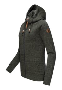 Ragwear Tröja med dragkedja - black