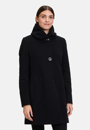 MIT STEHKRAGEN - Short coat - schwarz