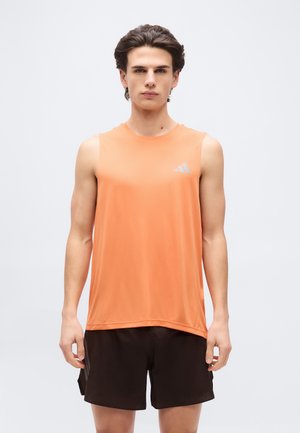 RUN TANK - Top - dusky orange