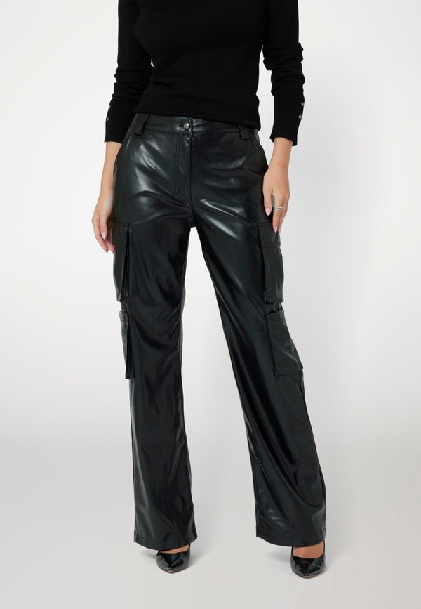 KORI  - Cargo trousers - schwarz