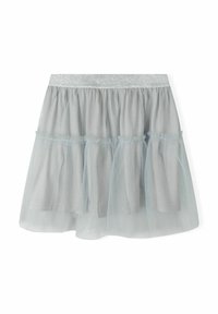 MINOTI SHINNY - Falda acampanada - grey