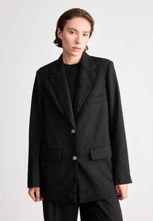 Halflange jas - black