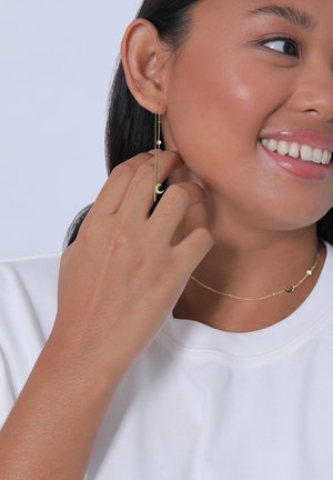 Elli JEWELRY SET HALFMOON - Øreringe - gold-coloured