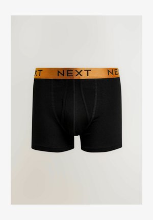 Next, NEXT A-FRONTS 10 PACK - Krátke boxerky - black bright colour shiny waistbands
