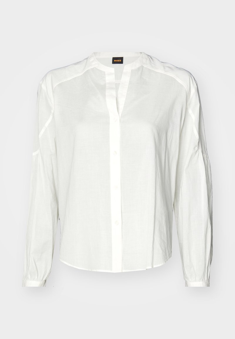 Boss Overhemdblouse wit Boss Overhemdblouse wit