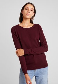 Vero Moda VMCARE STRUCTURE O-NECK GA NOOS - Camisola - port royale