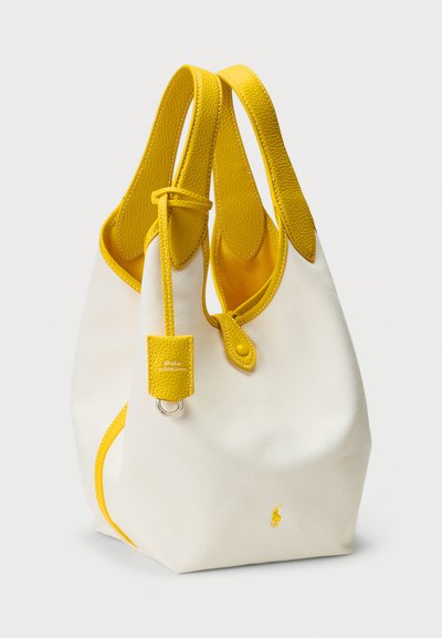 Polo Ralph Lauren POLO PLAY CANVAS TOTE - Bevásárlótáska - paper/canary