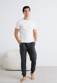 Björn Borg CORE LOUNGEWEAR PANTS - Donji dio pidžame - dark grey melange